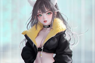 create anime character sheet design