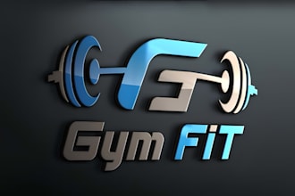 do modern fitness, gym and sports logo design