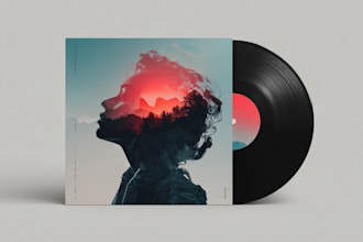 design amazing album cd cover design for you