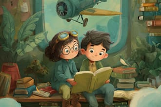 illustrate watercolor childrenbook illustration and children