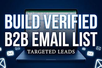 build verified b2b email list for lead generation