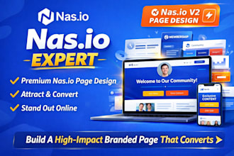 do a fully branded and professional nasio v2 page that reflects your identity