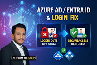 fix entra id login issues mfa setup and user access issues