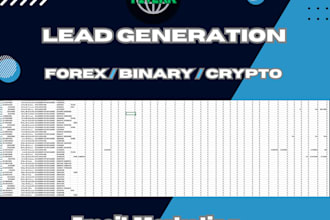 provide premium forex, crypto, investor leads