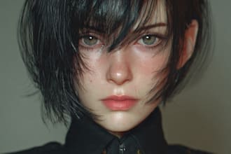 character illustrations in semi realistic art style