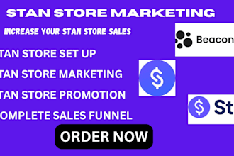 setup stan store, stan store marketing, stan store design, stan store, systeme