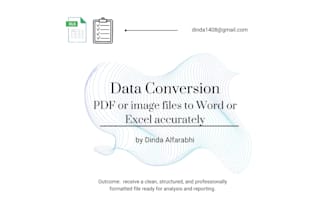 convert PDF or image files to word or excel accurately