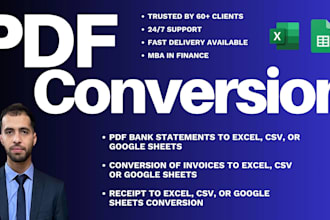 convert PDF to word, excel, or google spreadsheet
