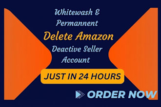 whitewash delete suspended amazon and ebay accounts data permanent