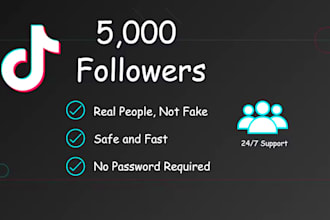 add you tiktok real and organic peoples to followers