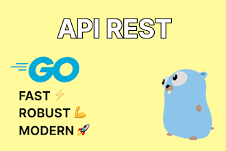 develop a rest API for your web or mobile app