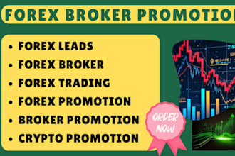 forex broker promotion, telegram forex leads marketing