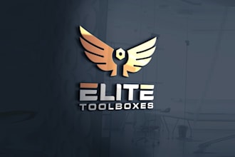 design powerful toolbox logo