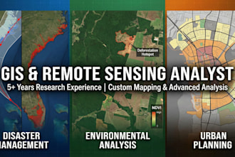 do gis mapping, remote sensing, and professional spatial analysis