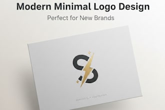 create premium logo design and youtube branding kit