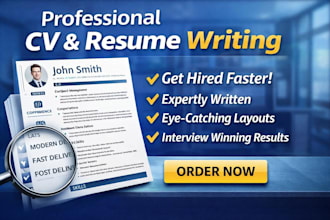 help you write a proper CV and or resume