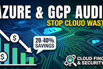 audit your azure or gcp for cost savings and security