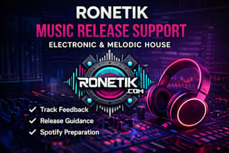 professionally release and promote your melodic house music