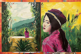 paint a replica of any painting