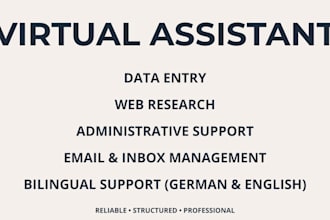 handle your data entry and admin tasks