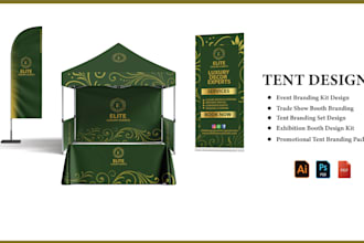 design event tent branding kit