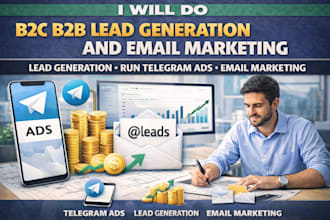 do b2b lead generation and email marketing, lead generation