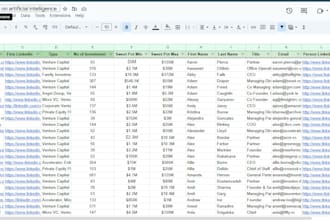 find verified investors list seed pre seed contact list etc