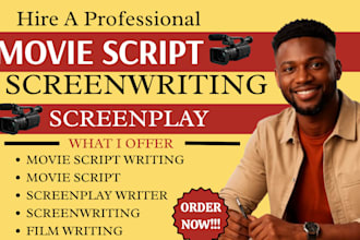 write and edit your professional movie script or screenplay