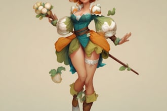 do a fantasy character fantasy character art