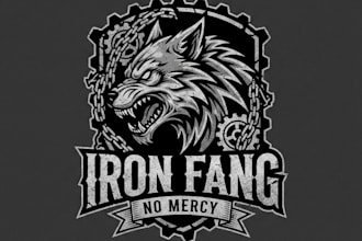design a bold and aggressive hardcore logo for your brand