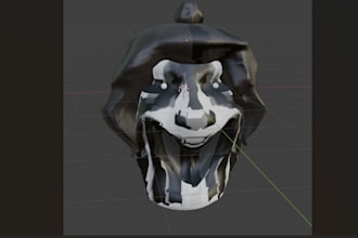 do 3d models, sculpting, animating, rigging for your game