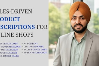 write SEO product descriptions for your online store