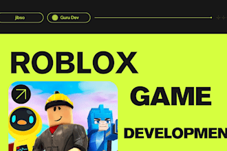 develop a complete roblox game, be your roblox scripter