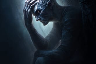 make best fantasy horror art and horror character art
