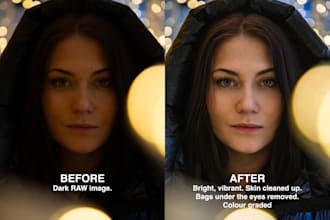 professionally retouch and enhance your photos