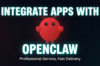 integrate apps with openclaw