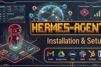 install and setup hermes agent in cloud or locally