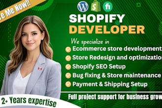 customize shopify store, fix shopify bugs and shopify theme issues