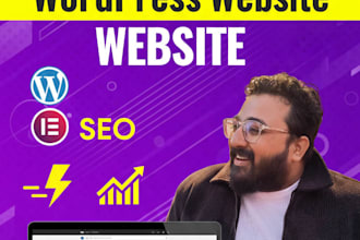 build fast and SEO wordpress website
