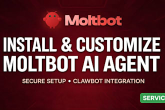 install, secure, and customize your clawdbot moltbot openclaw ai agent kimi ai