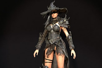 ue5 modular game character,pbr texture,human nsfw model,rig3d mesh, idol animate