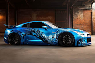 create car wrap design