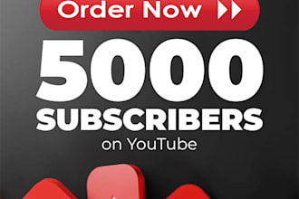 get fast 5000 real youtube followers guarantee