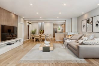 do 3d home interior rendering kitchen furniture layout shopping list walkthrough