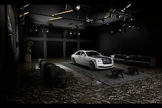 create unreal engine 5 cinematic environment or architectural visualization