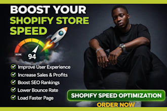 do shopify speed optimization and increase shopify speed