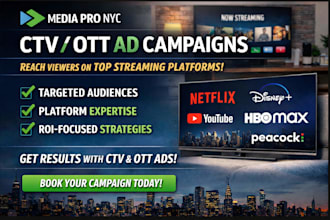 create and manage high converting ctv and ott ad campaigns