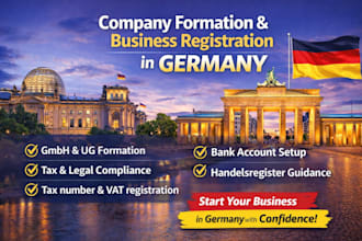 assist with company formation andbusiness registration in germany