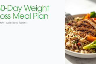 create a custom 30 day weight loss meal plan
