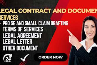 draft custom terms and conditions and privacy policy for your website